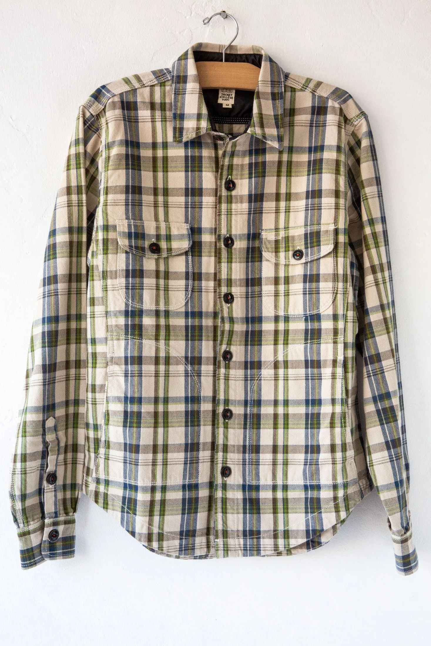 Anvil Plaid Shirt Jacket