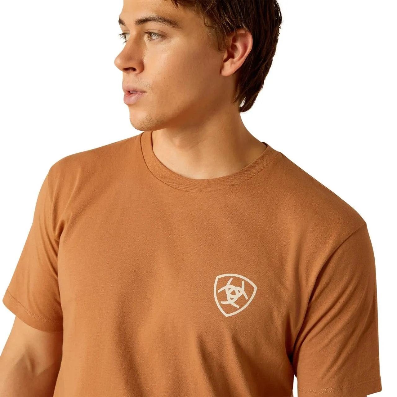 Ariat Men's Horizon Oasis T-Shirt, Chipmunk