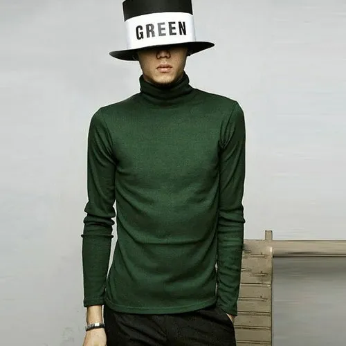 Autumn Winter Slim Streetwear Fashion Solid Long Sleeve