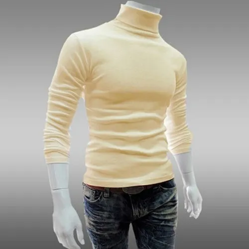 Autumn Winter Slim Streetwear Fashion Solid Long Sleeve