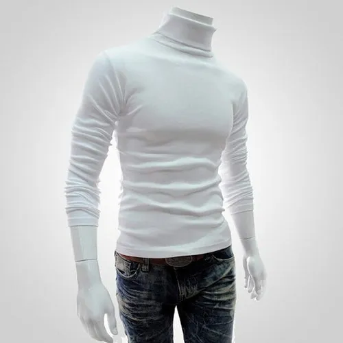 Autumn Winter Slim Streetwear Fashion Solid Long Sleeve