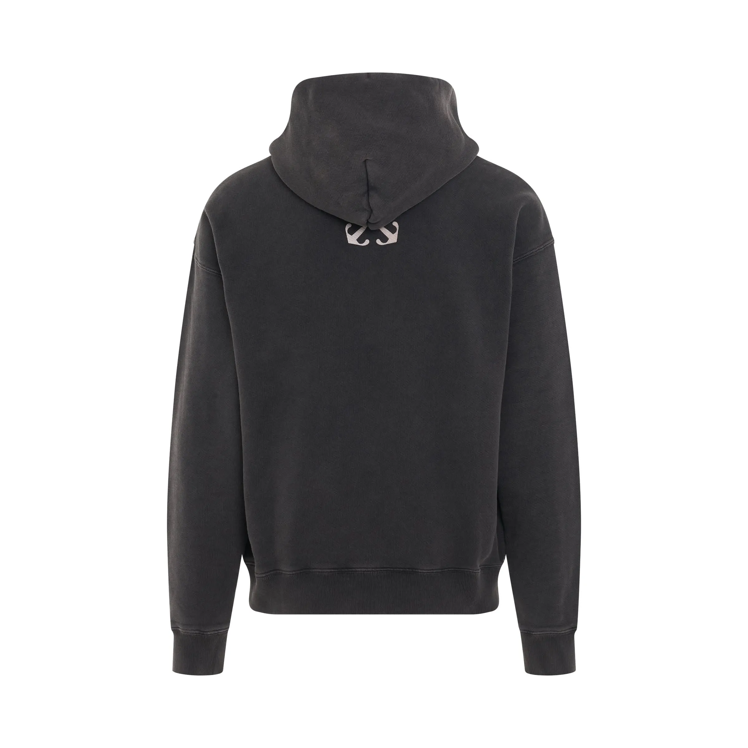 Bacchus Skate Fit Hoodie in Black