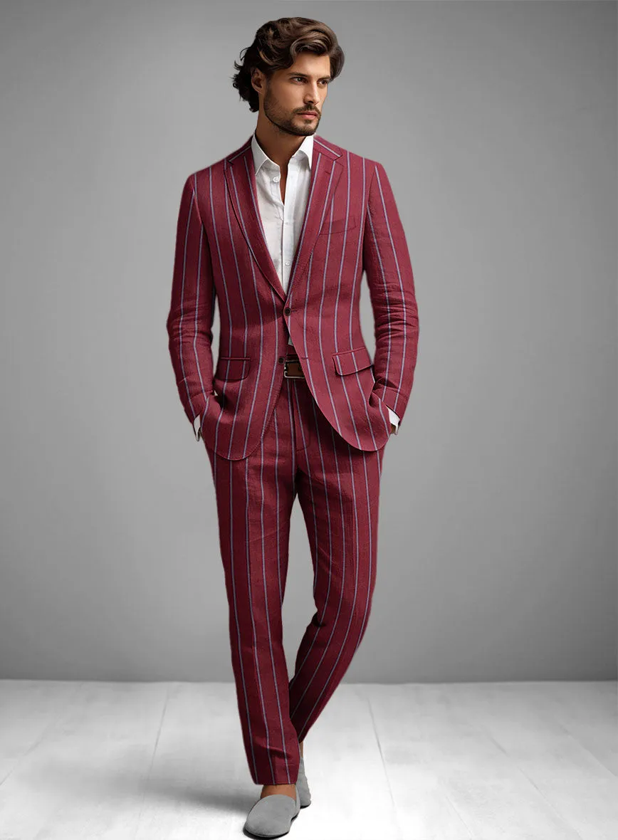 Caccioppoli Moncal Linen Suit