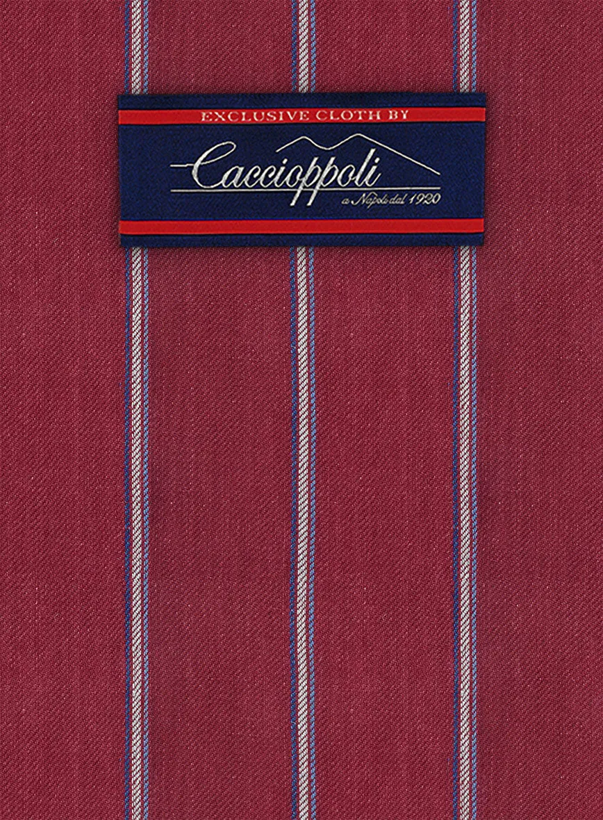 Caccioppoli Moncal Linen Suit