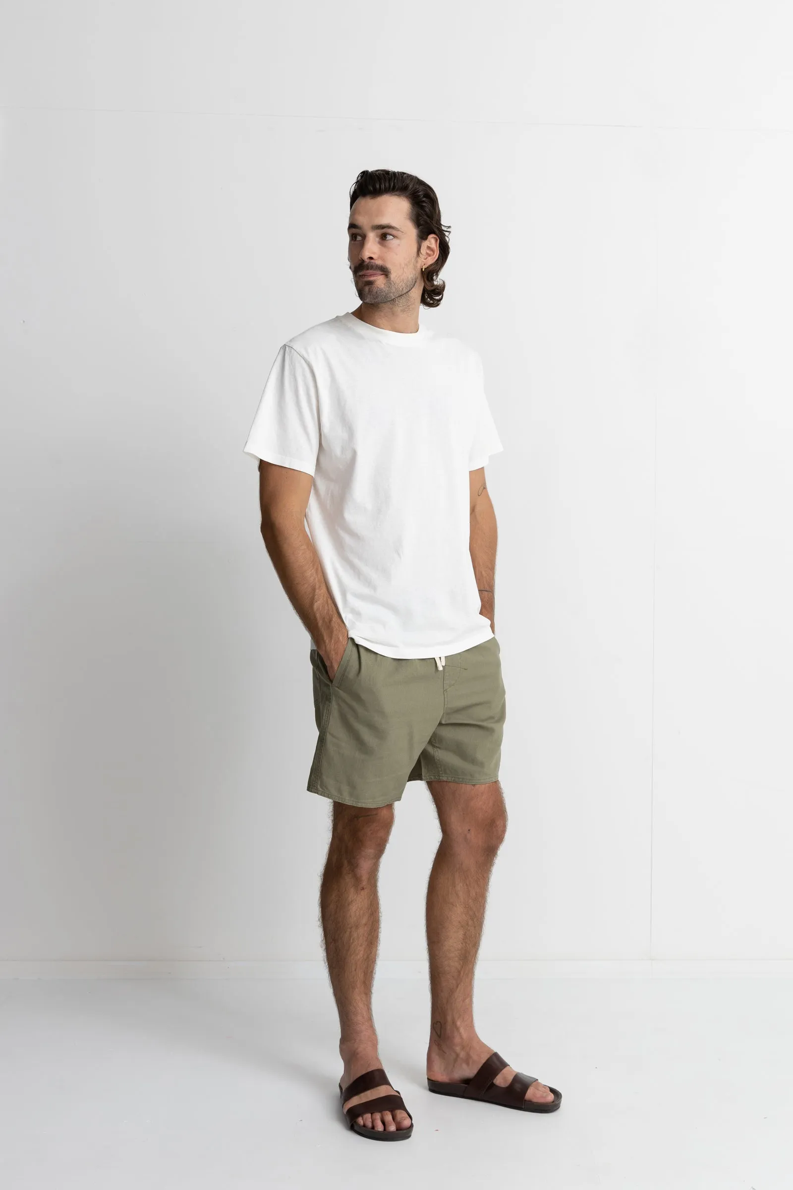 Classic Linen Jam Olive