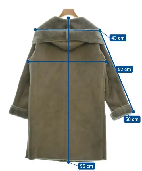 CLEAR IMPRESSION Sheepskin coats