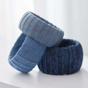 Coats & Clark Sewing Denim Bracelet Trio