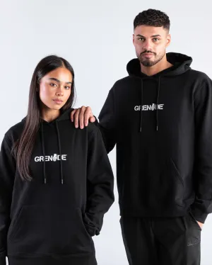 Core Hoodie - Black / White