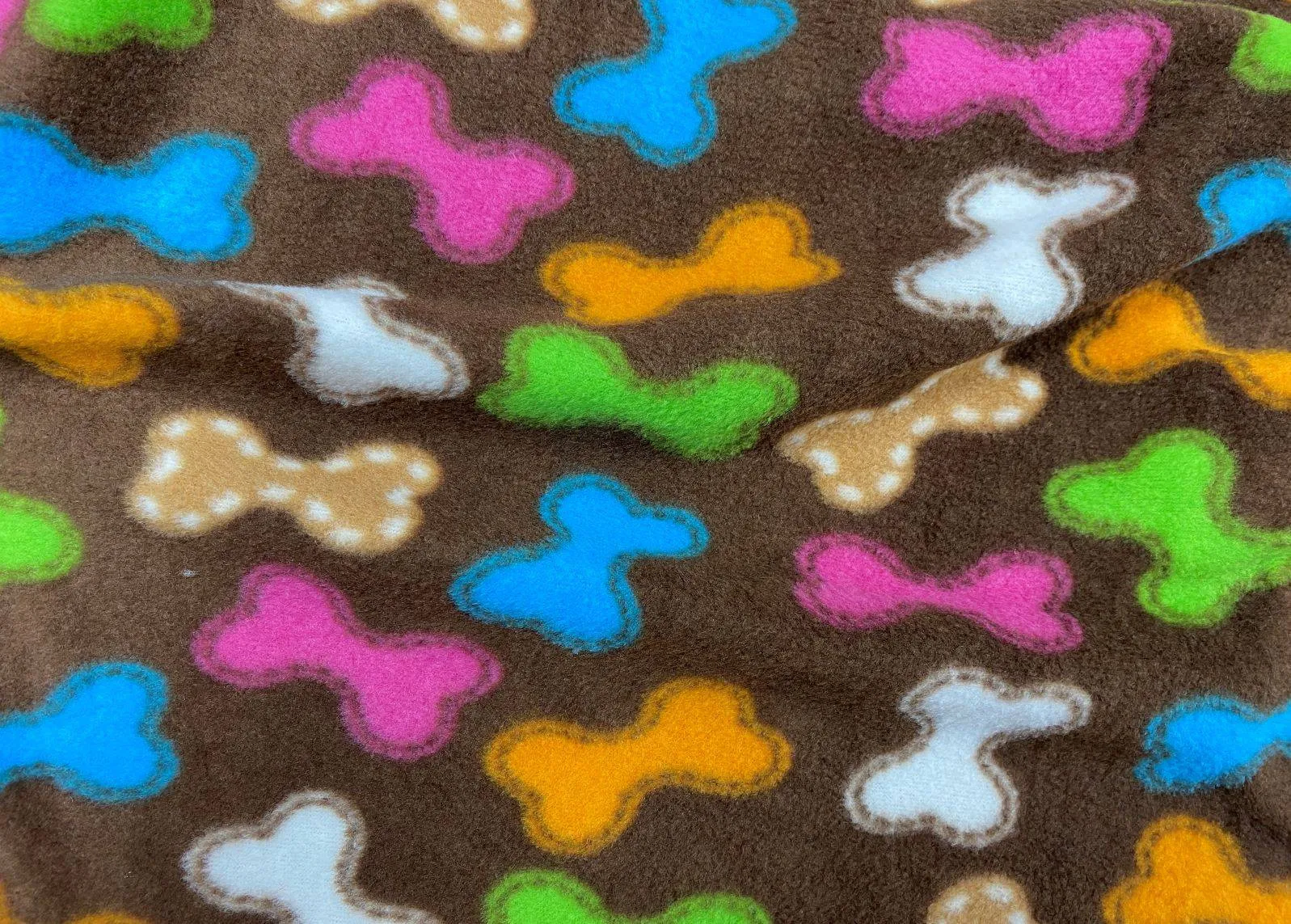 Dog Bones Treat - Cute Fleece Print