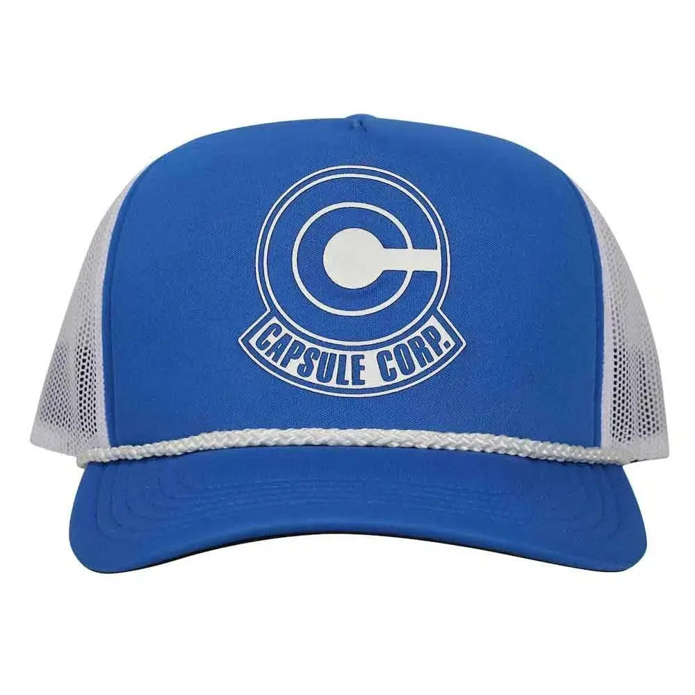 Dragon Ball Z - Capsule Corp. Trucker Hat (Blue / White) - Bioworld