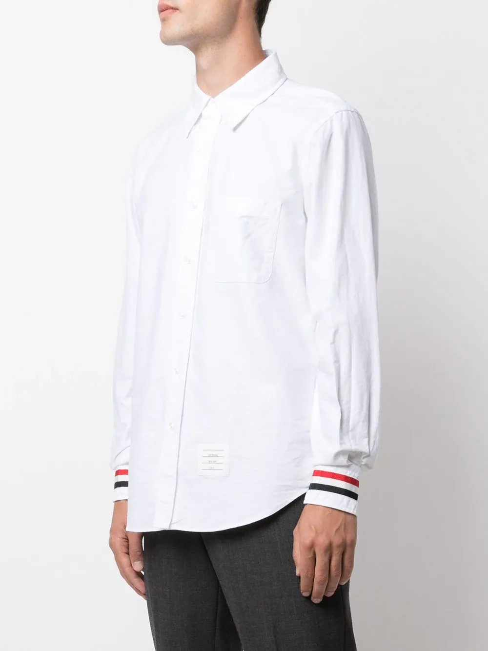 Grosgrain Cuff Classic Point Shirt