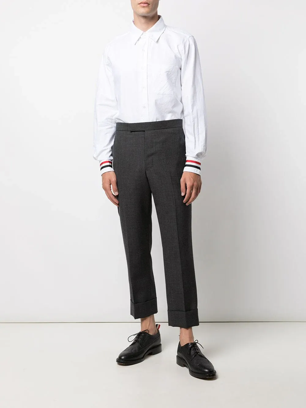 Grosgrain Cuff Classic Point Shirt