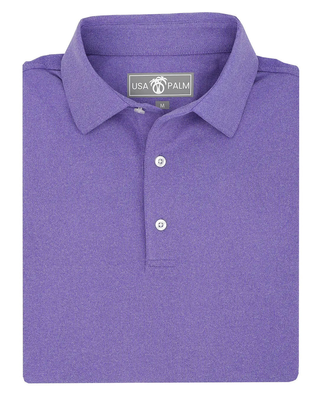 Heathered Polo