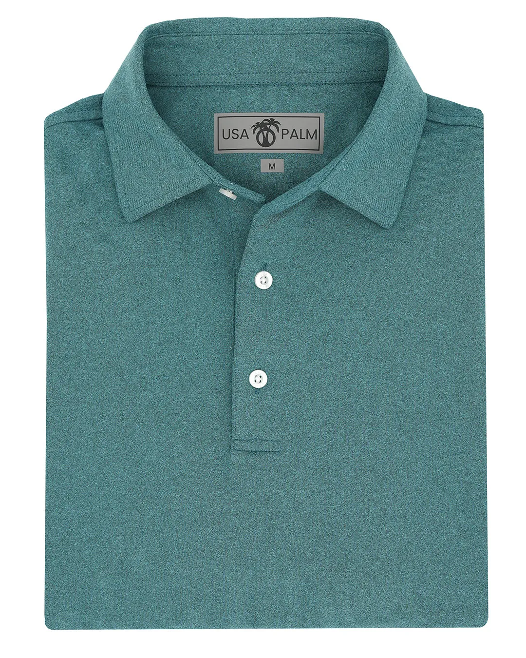 Heathered Polo