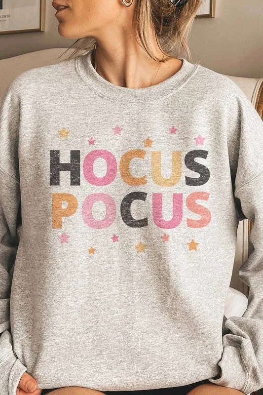 HOCUS POCUS GRAPHIC SWEATSHIRT PLUS SIZE