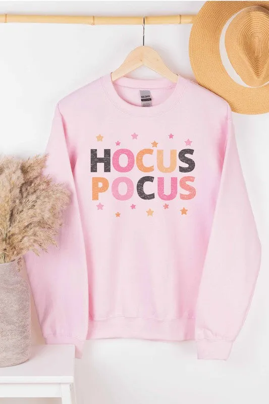 HOCUS POCUS GRAPHIC SWEATSHIRT PLUS SIZE