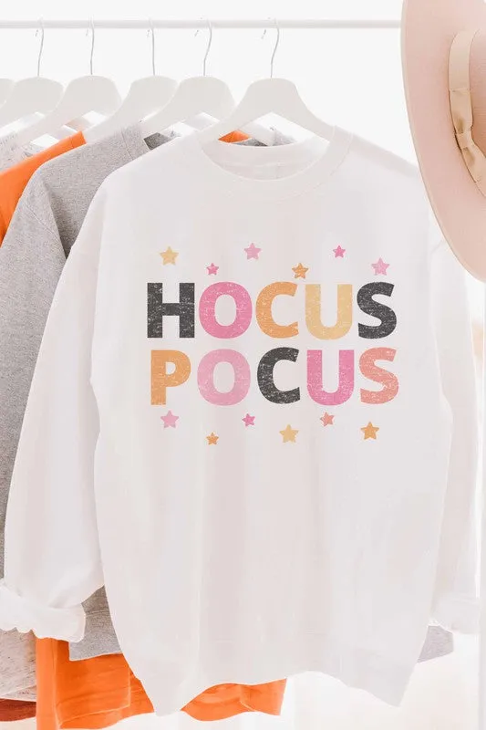 HOCUS POCUS GRAPHIC SWEATSHIRT PLUS SIZE