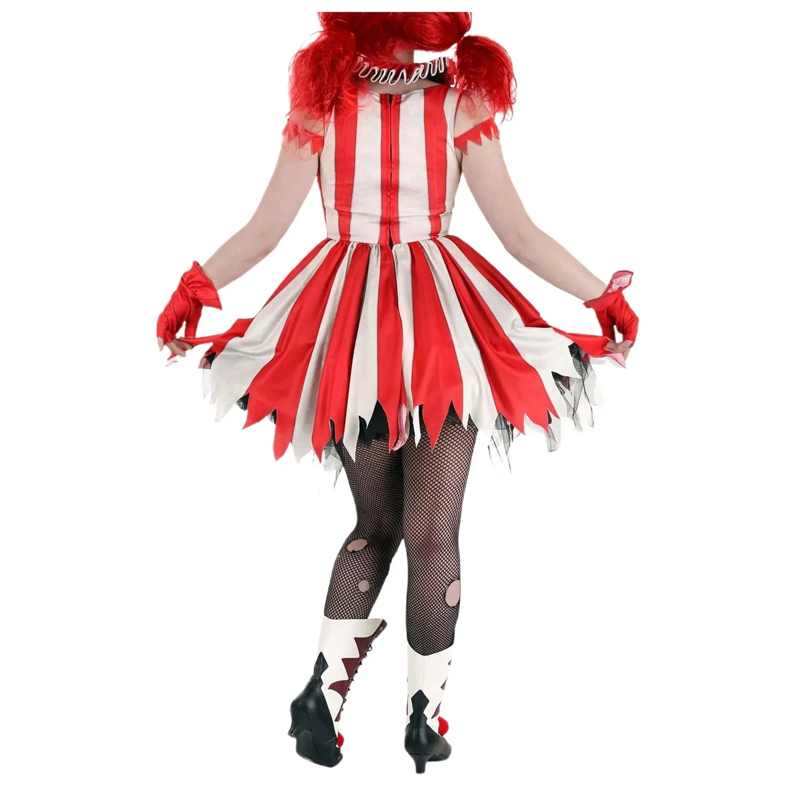 Horror Party Stylish Sawtooth Carnival Clown Circus Halloween Anime Cartoon Attire