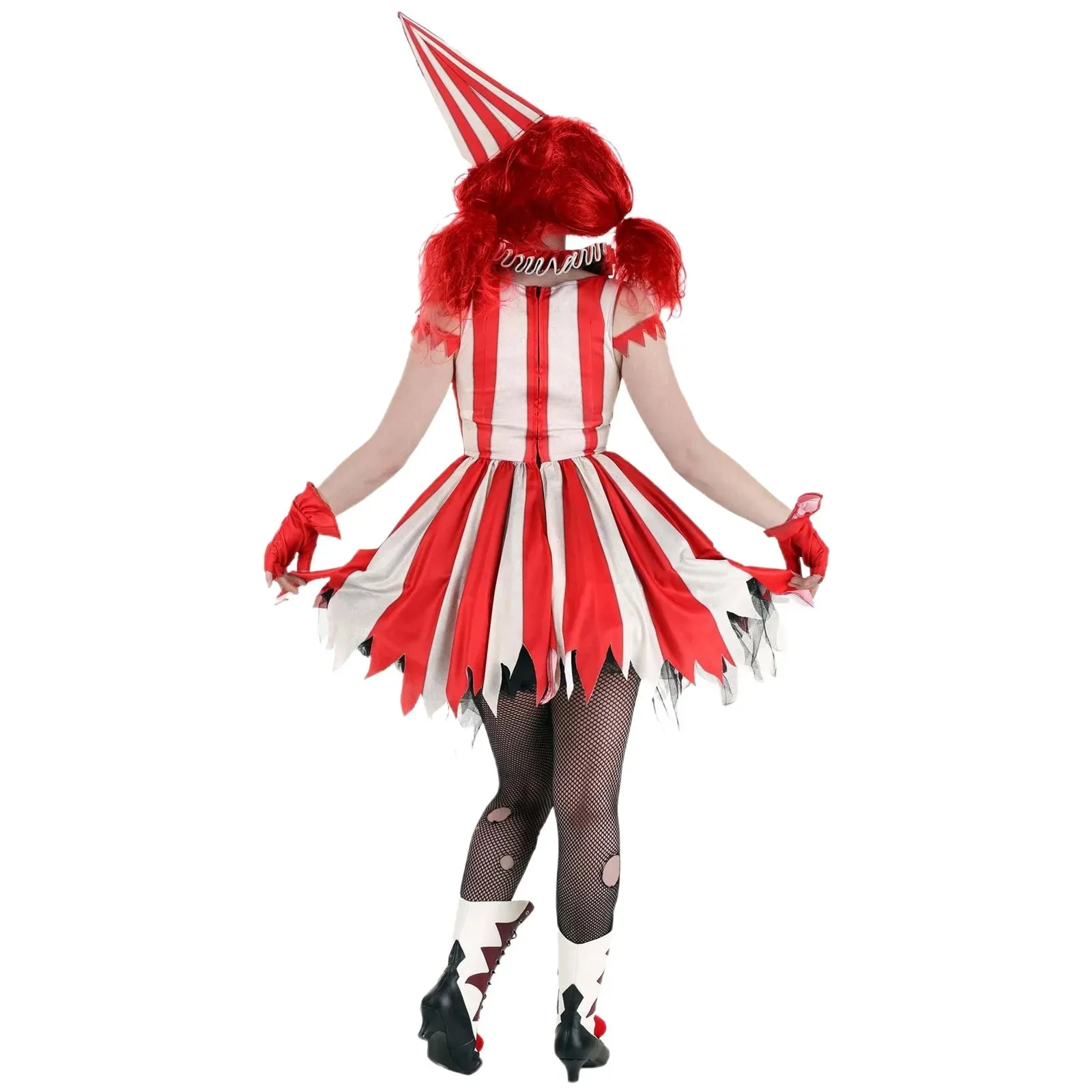 Horror Party Stylish Sawtooth Carnival Clown Circus Halloween Anime Cartoon Attire