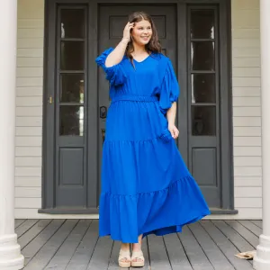 Inspired By Life Maxi Skirt, Royal Blue