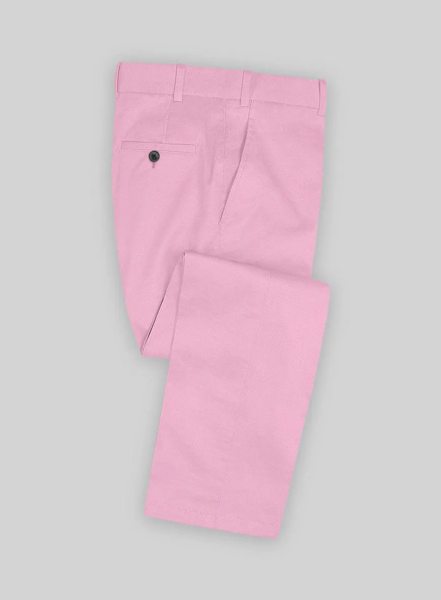 Italian Pink Cotton Suit