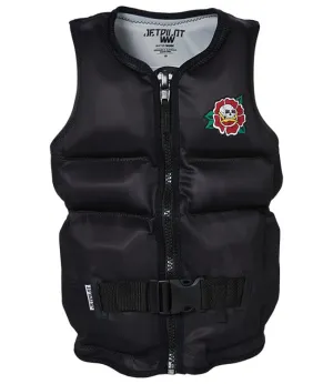 Jetpilot X1 Boys Neo Life Vest (2024) - Black