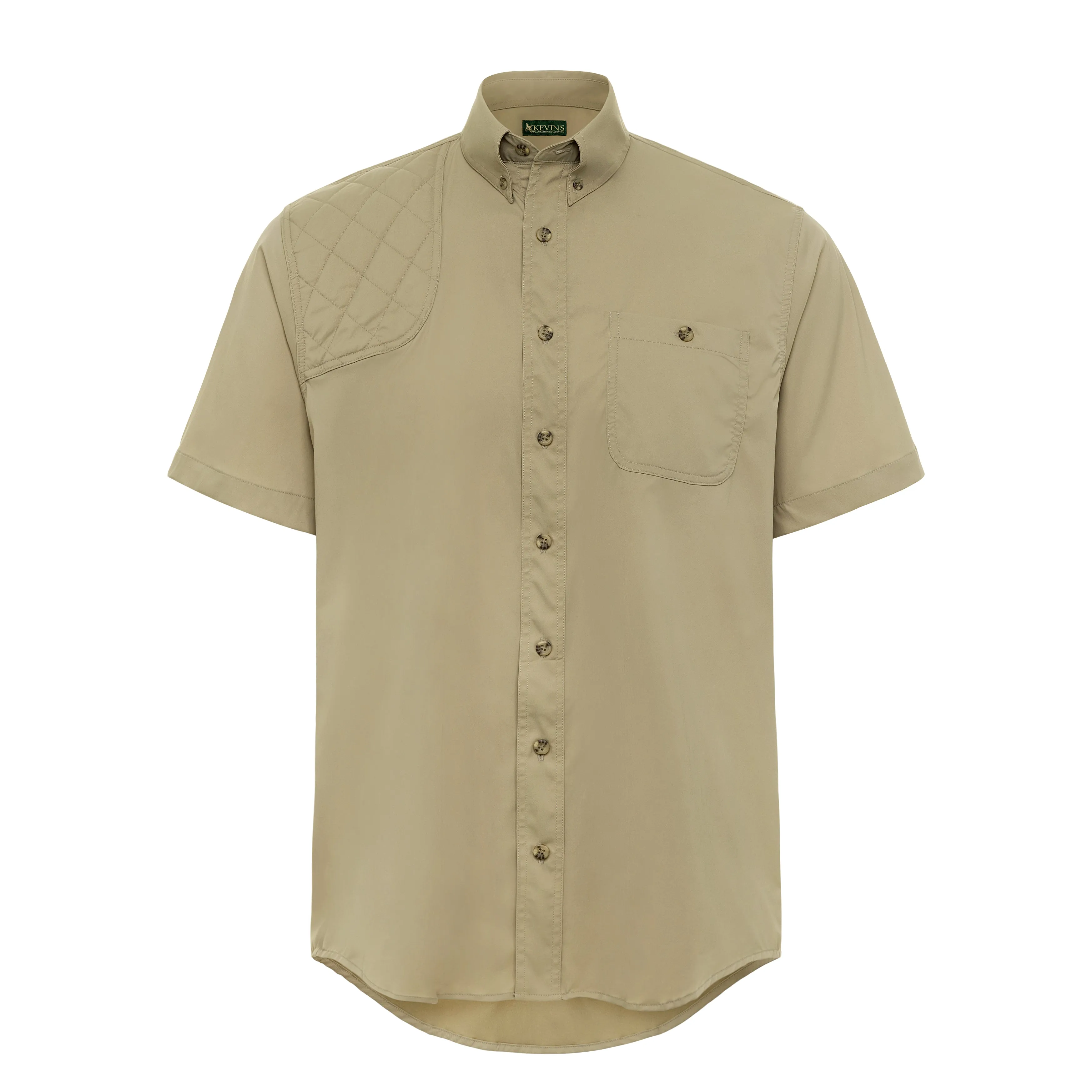 Kevin's Short Sleeve Single Right Patch Performance Shooting Shirt