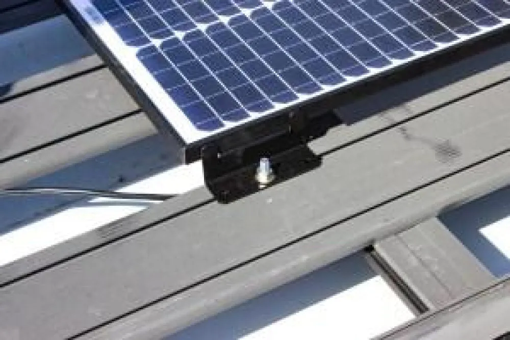 KT 4 Pack Aluminium Solar Panel Mounting Brackets