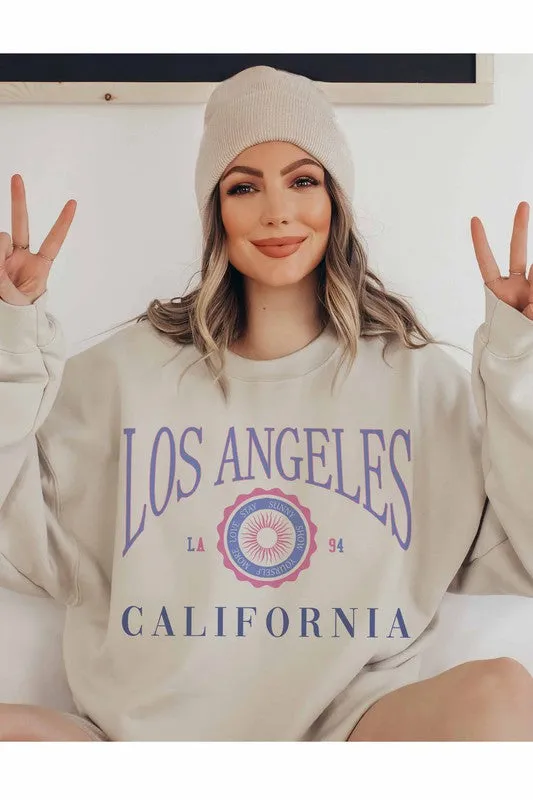 LOS ANGELES CALIFORNIA GRAPHIC SWEATSHIRT