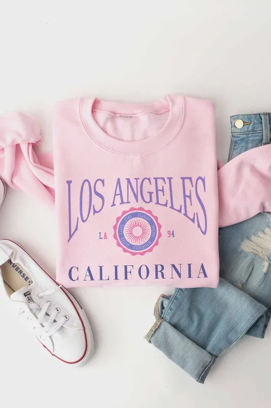 LOS ANGELES CALIFORNIA GRAPHIC SWEATSHIRT