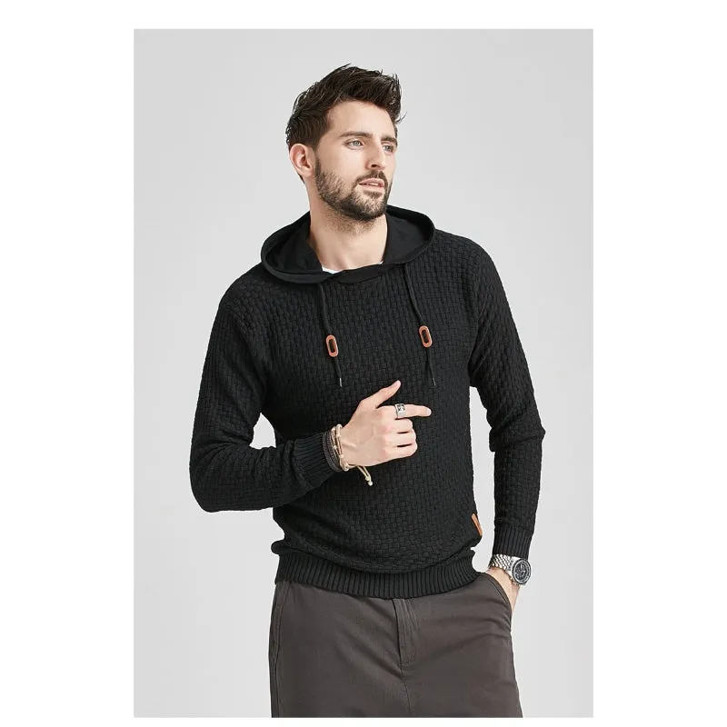 Men's Hooded Casual Sweater