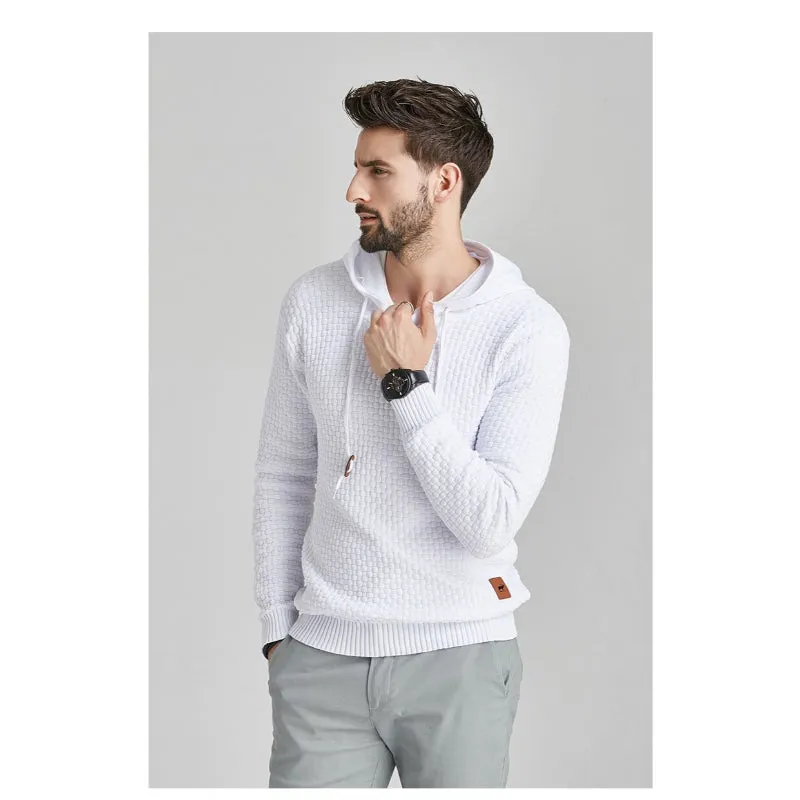 Men's Hooded Casual Sweater