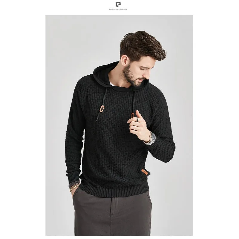 Men's Hooded Casual Sweater