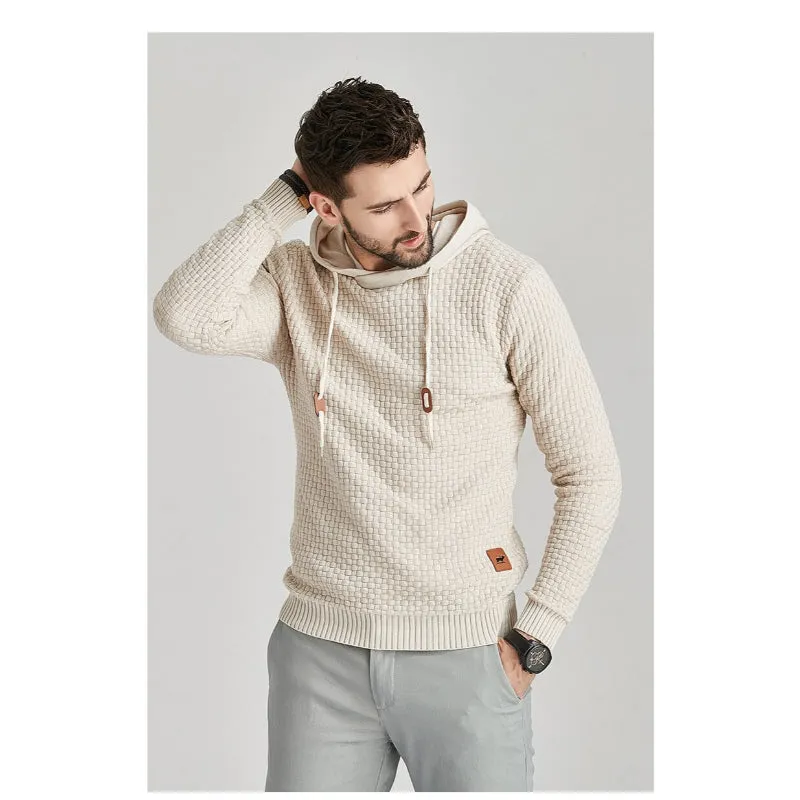 Men's Hooded Casual Sweater