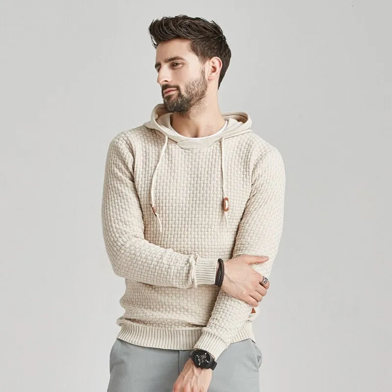 Men's Hooded Casual Sweater