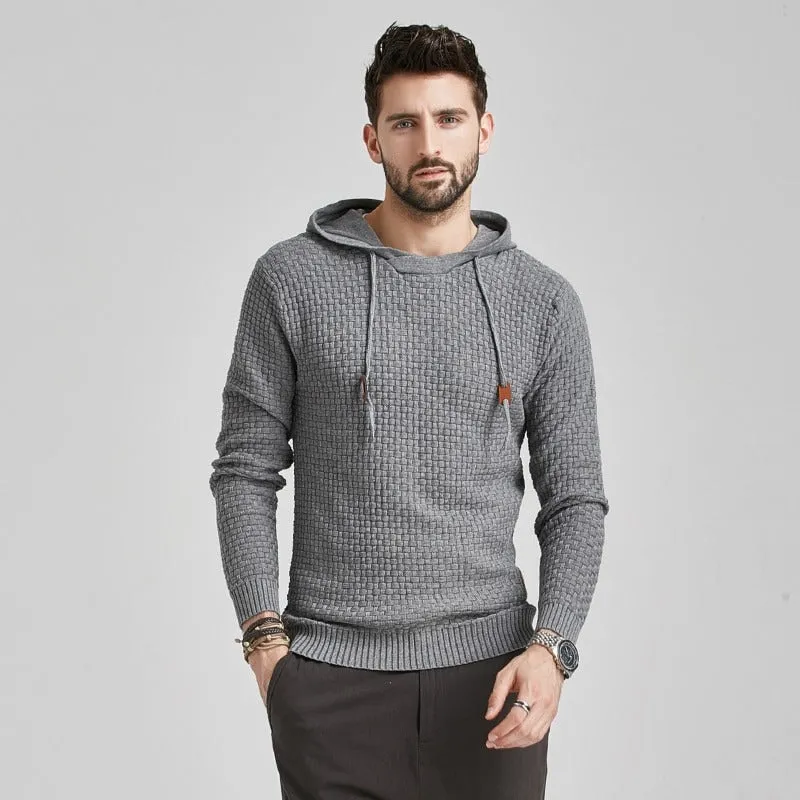 Men's Hooded Casual Sweater