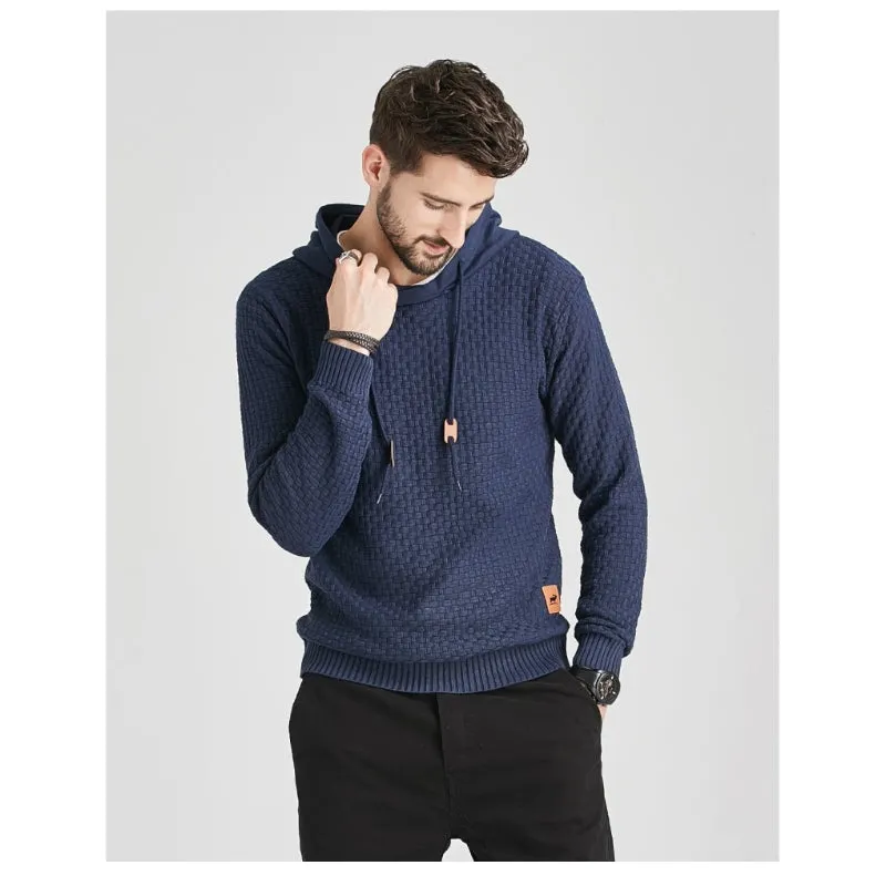 Men's Hooded Casual Sweater