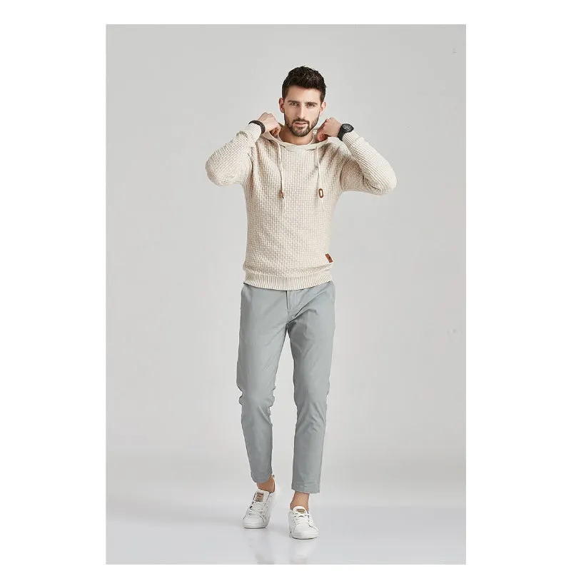 Men's Hooded Casual Sweater