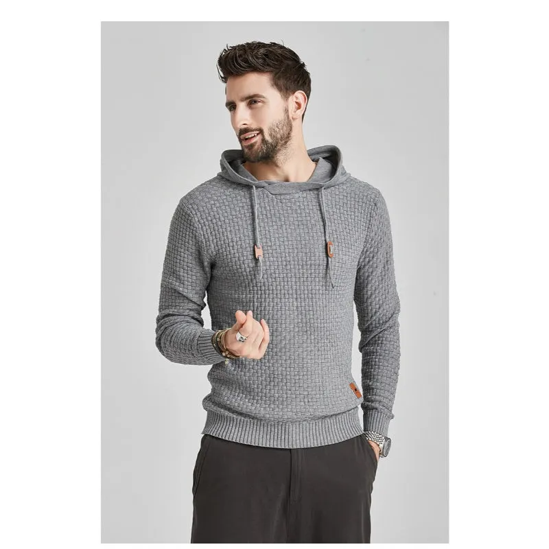 Men's Hooded Casual Sweater