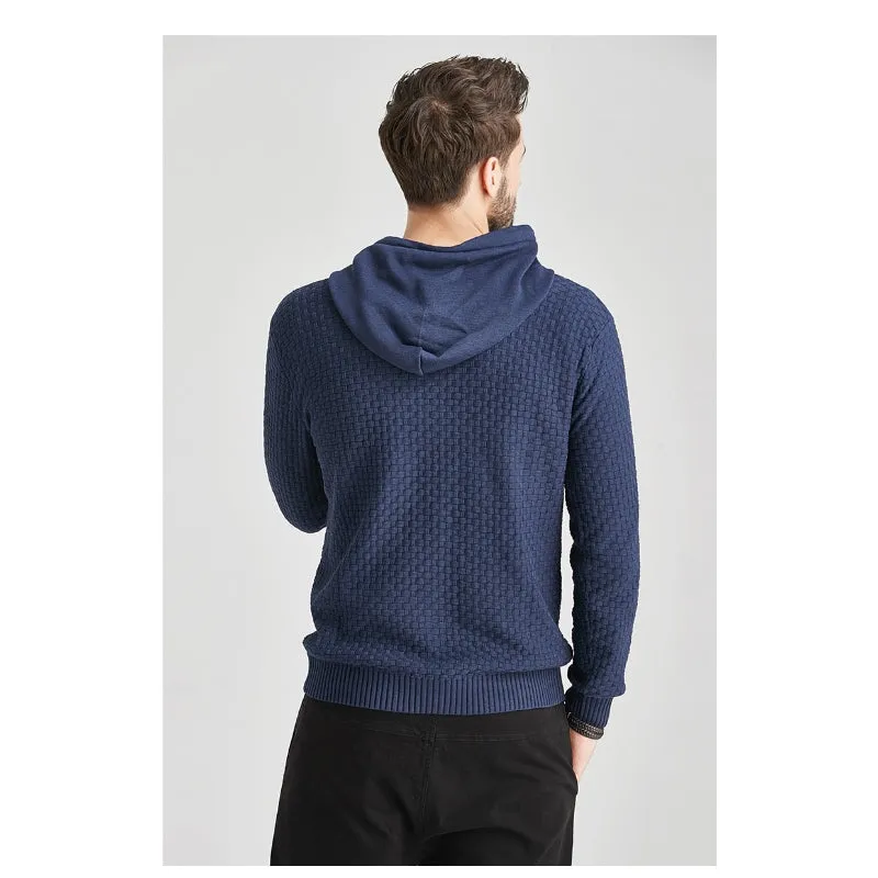 Men's Hooded Casual Sweater