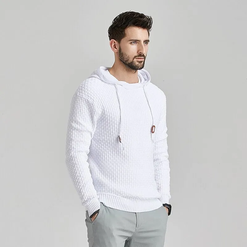 Men's Hooded Casual Sweater