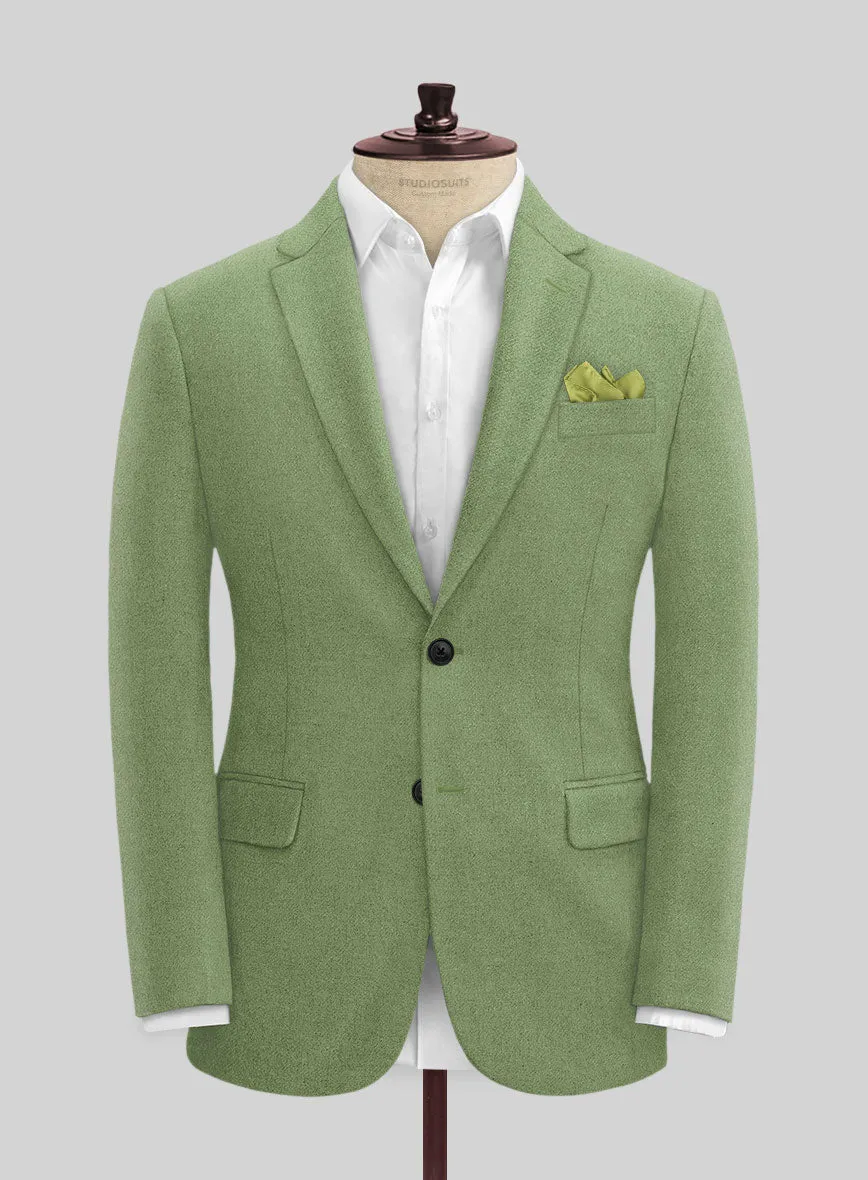 Naples Honeydew Green Tweed Suit