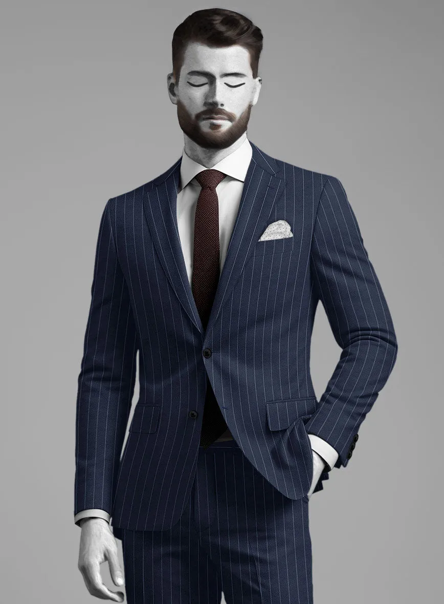 Napolean Broadway Blue Wool Suit