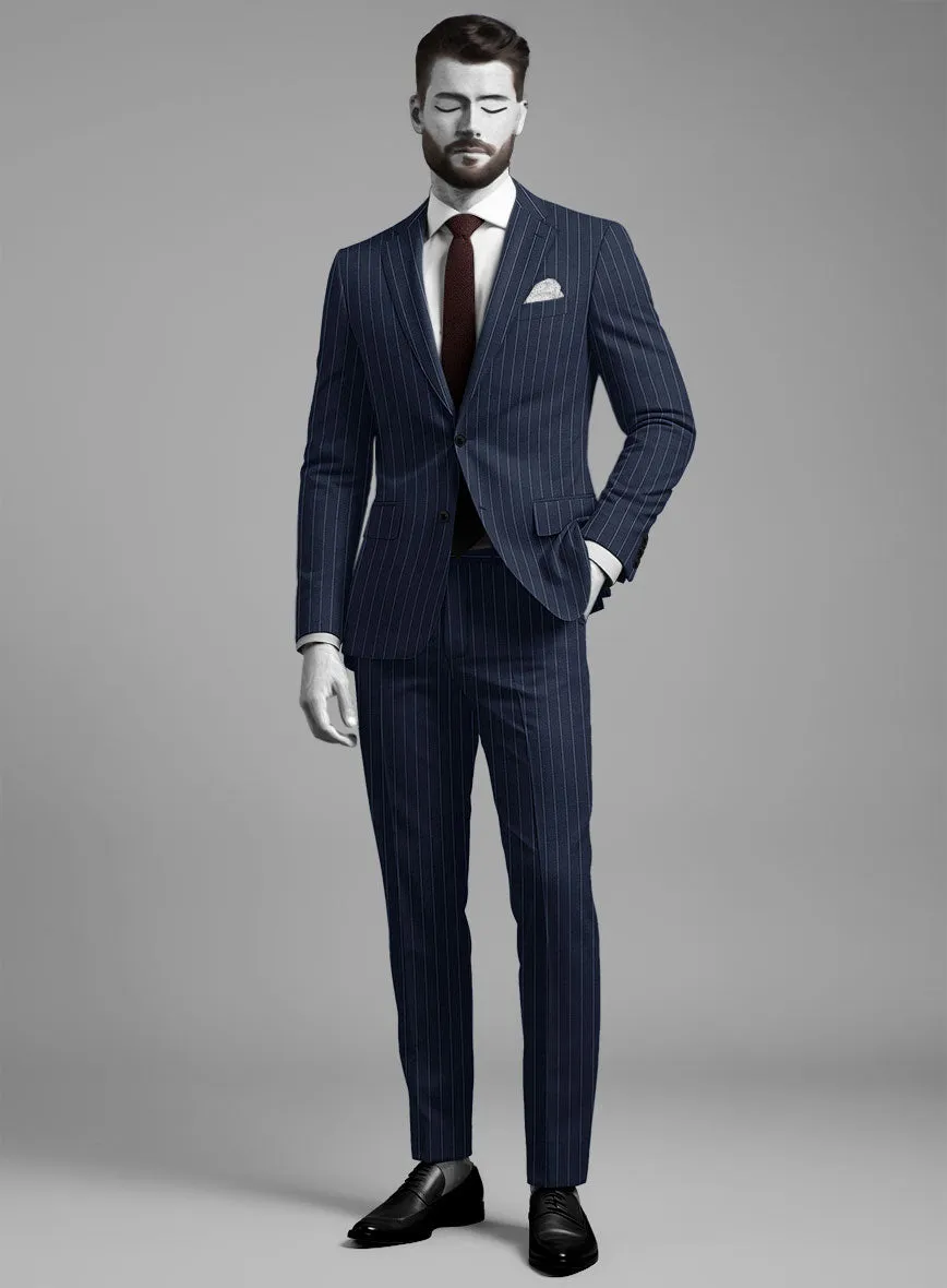 Napolean Broadway Blue Wool Suit