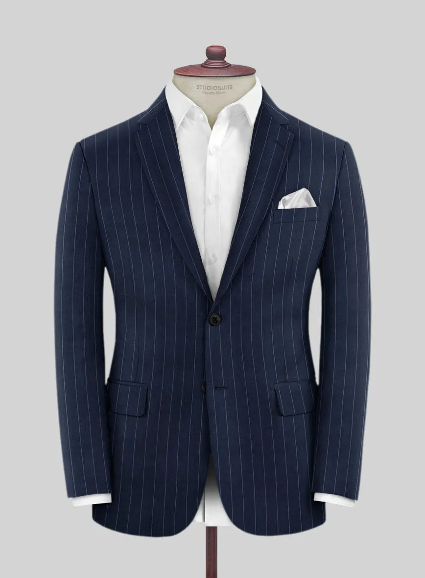 Napolean Broadway Blue Wool Suit