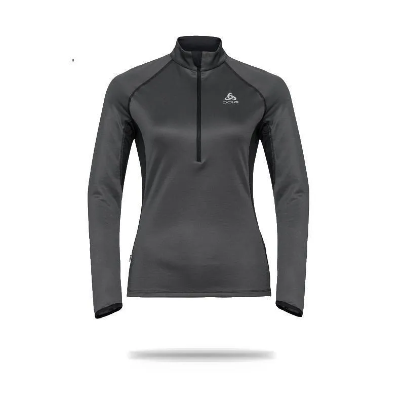 Odlo Women's Zeroweight Ceramiwarm 1/2 Zip Midlayer