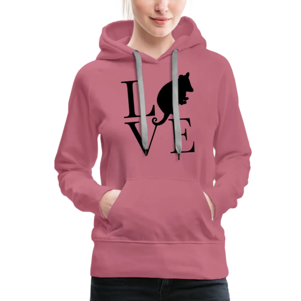 Opossum_LoVe Women’s Premium Hoodie