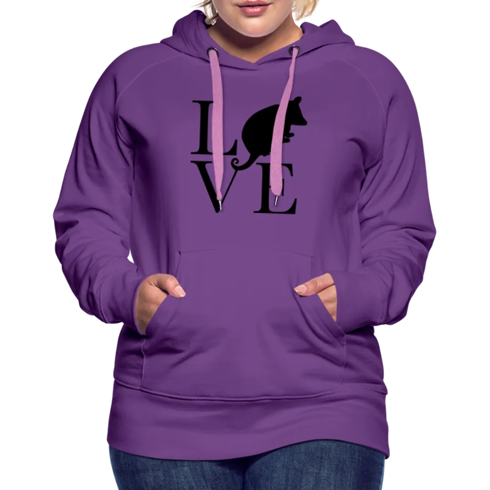 Opossum_LoVe Women’s Premium Hoodie