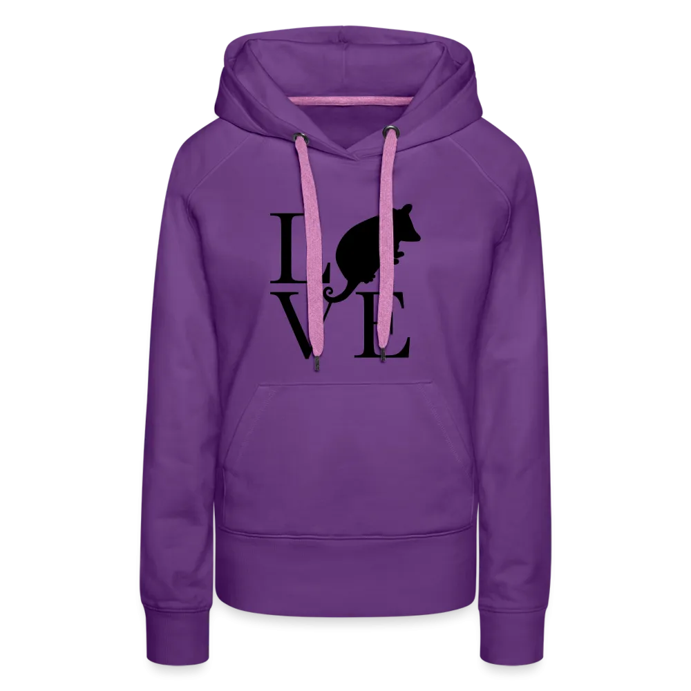 Opossum_LoVe Women’s Premium Hoodie