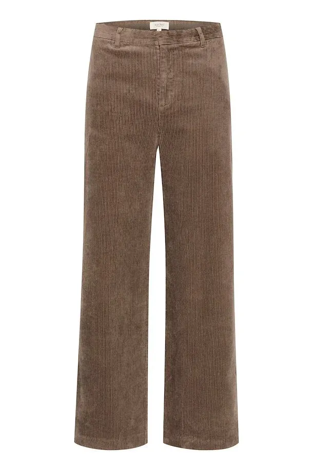 PART TWO CLARISSE TROUSERS WALNUT